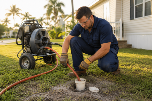 Sewer Line Cleaning