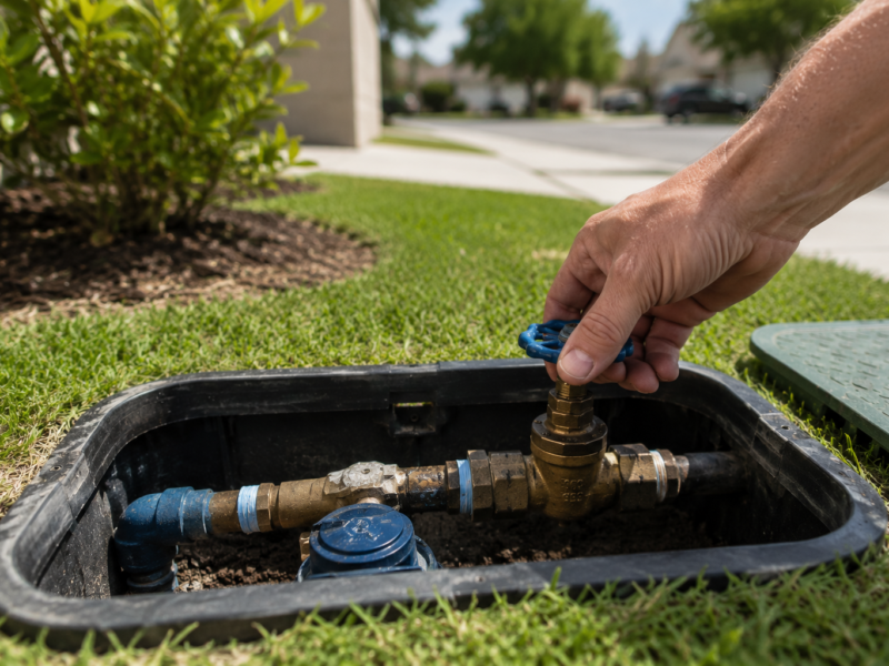 How To Shut Off Your Water Main In Largo Before The Plumber Arrives