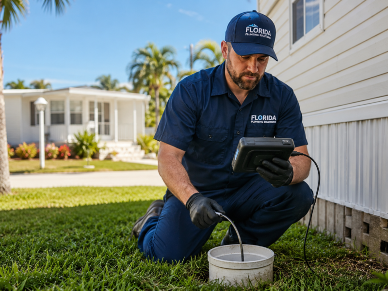Sewer Line Cleaning for Largo Mobile Homes: Warning Signs You Shouldn’t Ignore